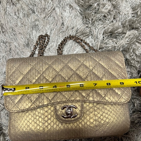 100% Authentic Gold Python Chanel Bag - Picture 11 of 11